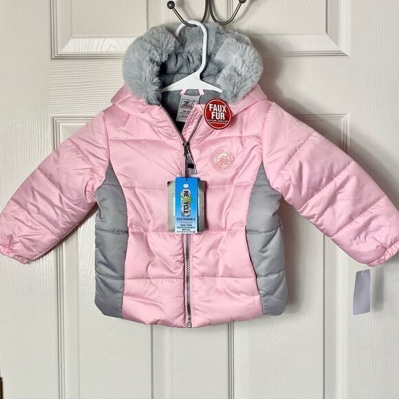 ZeroXposur Girls’ 18M-24M Macy Puffer Jacket Color: Quartz - Picture 1 of 6